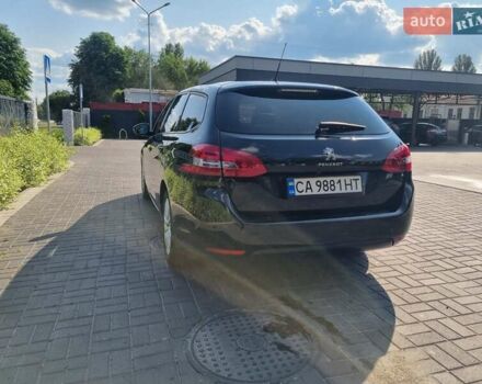 Черный Пежо 308, объемом двигателя 1.56 л и пробегом 200 тыс. км за 9900 $, фото 26 на Automoto.ua