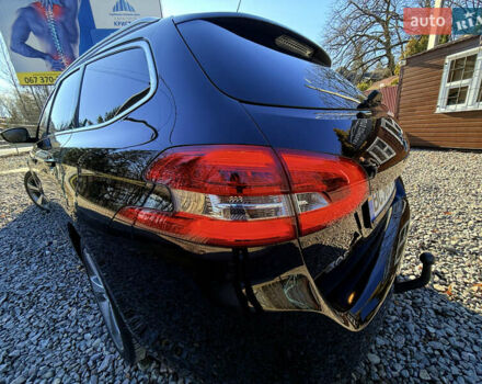 Черный Пежо 308, объемом двигателя 1.56 л и пробегом 200 тыс. км за 10999 $, фото 18 на Automoto.ua