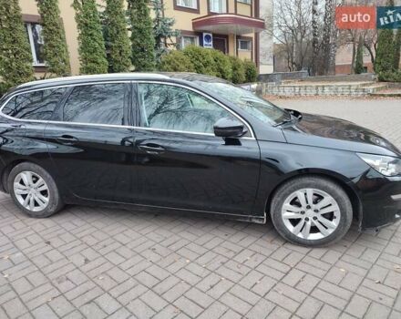 Черный Пежо 308, объемом двигателя 1.56 л и пробегом 180 тыс. км за 5900 $, фото 1 на Automoto.ua