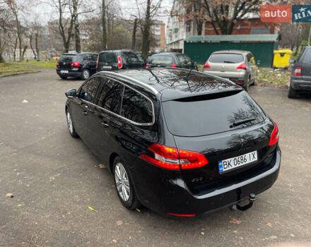 Чорний Пежо 308, об'ємом двигуна 1.6 л та пробігом 153 тис. км за 9200 $, фото 11 на Automoto.ua