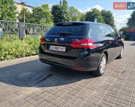 Черный Пежо 308, объемом двигателя 1.56 л и пробегом 200 тыс. км за 9900 $, фото 3 на Automoto.ua