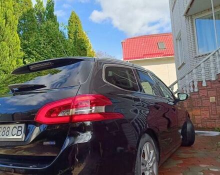 Чорний Пежо 308, об'ємом двигуна 1.6 л та пробігом 199 тис. км за 10100 $, фото 14 на Automoto.ua