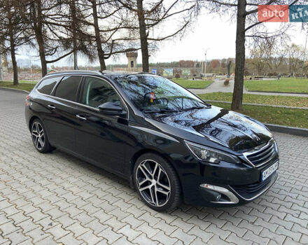 Чорний Пежо 308, об'ємом двигуна 2 л та пробігом 224 тис. км за 12200 $, фото 16 на Automoto.ua