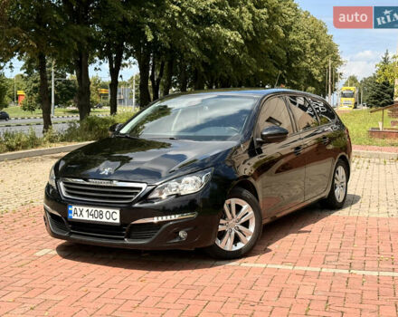 Чорний Пежо 308, об'ємом двигуна 1.56 л та пробігом 212 тис. км за 7400 $, фото 4 на Automoto.ua