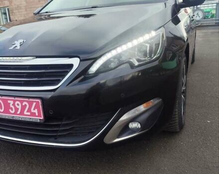 Черный Пежо 308, объемом двигателя 1.6 л и пробегом 178 тыс. км за 9950 $, фото 2 на Automoto.ua