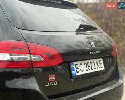 Черный Пежо 308, объемом двигателя 1.56 л и пробегом 198 тыс. км за 5799 $, фото 10 на Automoto.ua