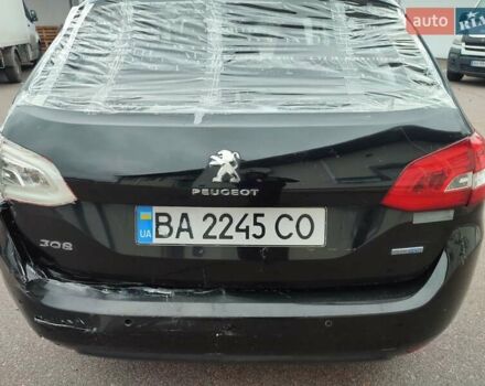 Черный Пежо 308, объемом двигателя 1.56 л и пробегом 180 тыс. км за 5900 $, фото 26 на Automoto.ua