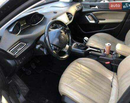 Черный Пежо 308, объемом двигателя 1.56 л и пробегом 190 тыс. км за 6999 $, фото 1 на Automoto.ua