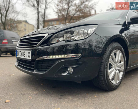 Чорний Пежо 308, об'ємом двигуна 1.6 л та пробігом 153 тис. км за 9200 $, фото 6 на Automoto.ua