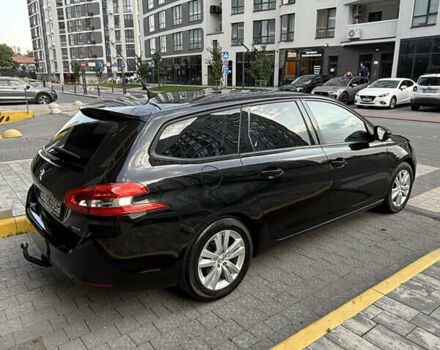 Чорний Пежо 308, об'ємом двигуна 1.56 л та пробігом 226 тис. км за 8200 $, фото 3 на Automoto.ua