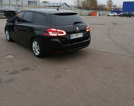 Чорний Пежо 308, об'ємом двигуна 1.56 л та пробігом 163 тис. км за 10400 $, фото 8 на Automoto.ua