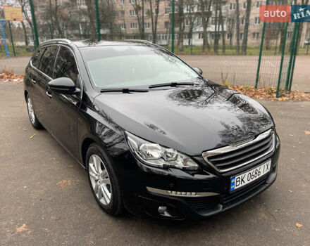 Чорний Пежо 308, об'ємом двигуна 1.6 л та пробігом 153 тис. км за 9200 $, фото 1 на Automoto.ua
