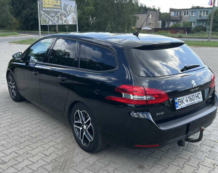 Чорний Пежо 308, об'ємом двигуна 1.56 л та пробігом 280 тис. км за 7700 $, фото 8 на Automoto.ua