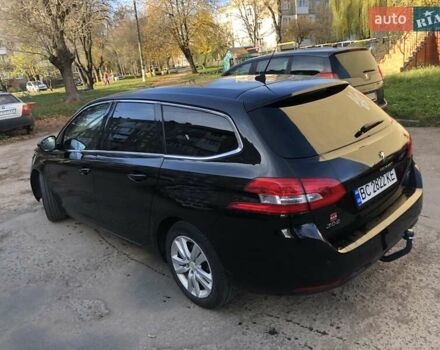 Черный Пежо 308, объемом двигателя 1.56 л и пробегом 190 тыс. км за 6999 $, фото 5 на Automoto.ua