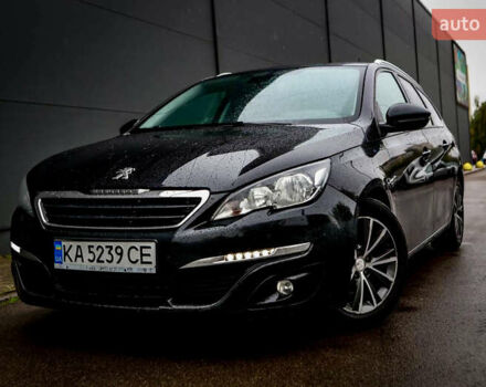 Черный Пежо 308, объемом двигателя 1.56 л и пробегом 279 тыс. км за 7100 $, фото 2 на Automoto.ua