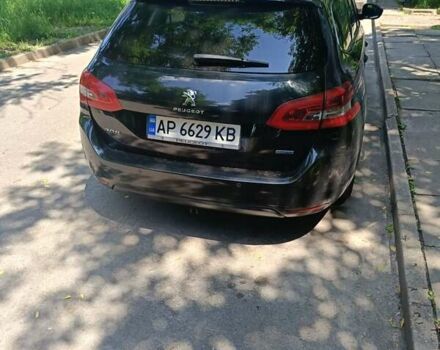 Чорний Пежо 308, об'ємом двигуна 1.56 л та пробігом 272 тис. км за 9000 $, фото 3 на Automoto.ua