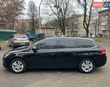 Чорний Пежо 308, об'ємом двигуна 1.6 л та пробігом 153 тис. км за 9200 $, фото 10 на Automoto.ua