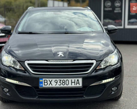 Черный Пежо 308, объемом двигателя 1.56 л и пробегом 277 тыс. км за 10500 $, фото 1 на Automoto.ua