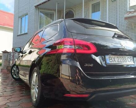 Чорний Пежо 308, об'ємом двигуна 1.6 л та пробігом 199 тис. км за 10100 $, фото 23 на Automoto.ua