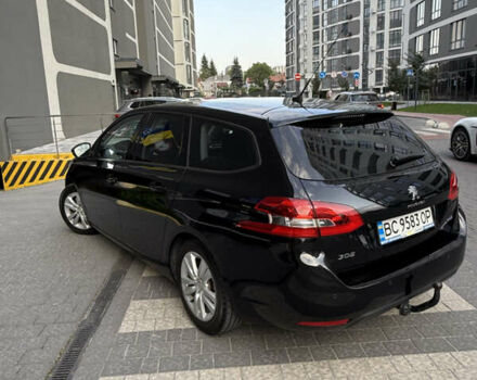 Чорний Пежо 308, об'ємом двигуна 1.56 л та пробігом 226 тис. км за 8200 $, фото 11 на Automoto.ua