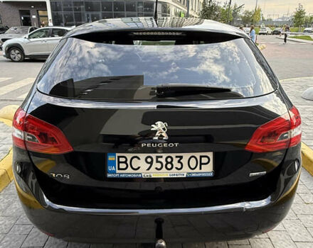 Чорний Пежо 308, об'ємом двигуна 1.56 л та пробігом 226 тис. км за 8200 $, фото 5 на Automoto.ua