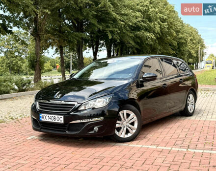 Чорний Пежо 308, об'ємом двигуна 1.56 л та пробігом 212 тис. км за 7400 $, фото 4 на Automoto.ua
