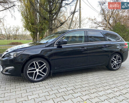 Чорний Пежо 308, об'ємом двигуна 2 л та пробігом 224 тис. км за 12200 $, фото 4 на Automoto.ua