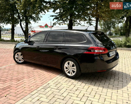 Чорний Пежо 308, об'ємом двигуна 1.56 л та пробігом 212 тис. км за 7400 $, фото 24 на Automoto.ua