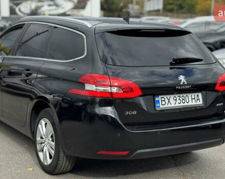 Черный Пежо 308, объемом двигателя 1.56 л и пробегом 277 тыс. км за 10500 $, фото 3 на Automoto.ua
