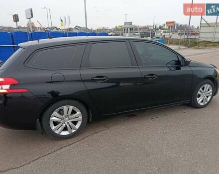 Чорний Пежо 308, об'ємом двигуна 1.56 л та пробігом 163 тис. км за 10400 $, фото 6 на Automoto.ua