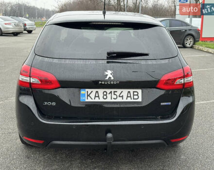 Чорний Пежо 308, об'ємом двигуна 1.6 л та пробігом 180 тис. км за 7800 $, фото 6 на Automoto.ua