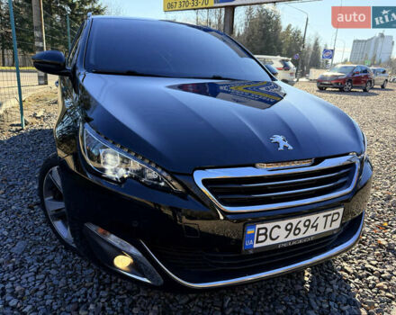 Черный Пежо 308, объемом двигателя 1.56 л и пробегом 200 тыс. км за 10999 $, фото 3 на Automoto.ua