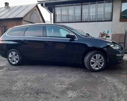 Черный Пежо 308, объемом двигателя 1.6 л и пробегом 241 тыс. км за 8600 $, фото 1 на Automoto.ua