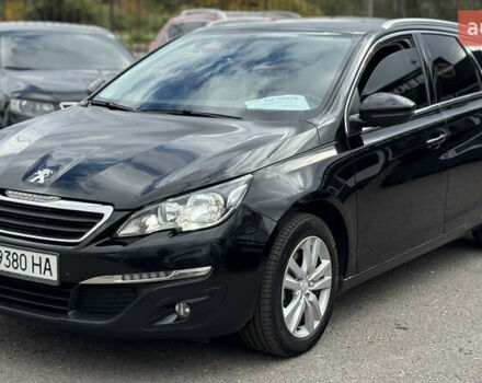Черный Пежо 308, объемом двигателя 1.56 л и пробегом 277 тыс. км за 10500 $, фото 2 на Automoto.ua