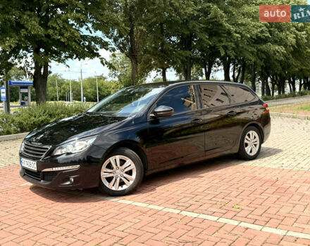 Чорний Пежо 308, об'ємом двигуна 1.56 л та пробігом 212 тис. км за 7400 $, фото 6 на Automoto.ua