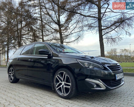 Чорний Пежо 308, об'ємом двигуна 2 л та пробігом 224 тис. км за 12200 $, фото 17 на Automoto.ua