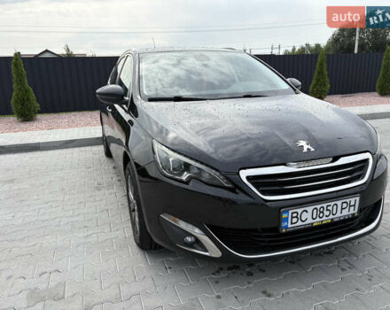 Чорний Пежо 308, об'ємом двигуна 1.56 л та пробігом 291 тис. км за 10300 $, фото 7 на Automoto.ua