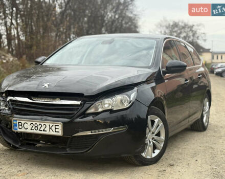 Черный Пежо 308, объемом двигателя 1.56 л и пробегом 198 тыс. км за 5799 $, фото 3 на Automoto.ua