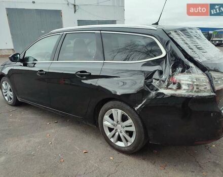 Черный Пежо 308, объемом двигателя 1.56 л и пробегом 180 тыс. км за 5900 $, фото 24 на Automoto.ua