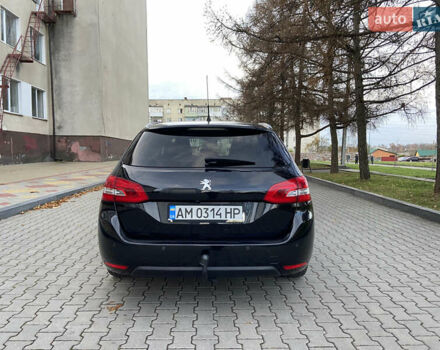 Чорний Пежо 308, об'ємом двигуна 2 л та пробігом 224 тис. км за 12200 $, фото 9 на Automoto.ua