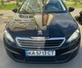 Черный Пежо 308, объемом двигателя 1.56 л и пробегом 242 тыс. км за 8100 $, фото 1 на Automoto.ua