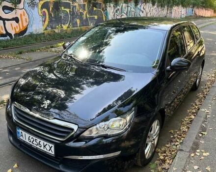 Чорний Пежо 308, об'ємом двигуна 1.56 л та пробігом 191 тис. км за 9900 $, фото 1 на Automoto.ua