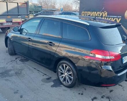 Чорний Пежо 308, об'ємом двигуна 1.56 л та пробігом 213 тис. км за 9100 $, фото 2 на Automoto.ua