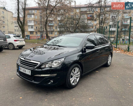 Чорний Пежо 308, об'ємом двигуна 1.6 л та пробігом 153 тис. км за 9200 $, фото 4 на Automoto.ua