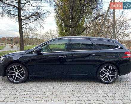 Чорний Пежо 308, об'ємом двигуна 2 л та пробігом 224 тис. км за 12200 $, фото 5 на Automoto.ua