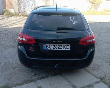 Черный Пежо 308, объемом двигателя 1.6 л и пробегом 193 тыс. км за 4950 $, фото 4 на Automoto.ua