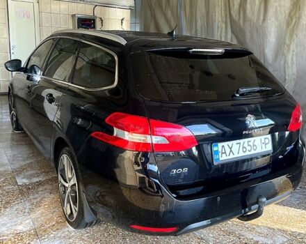 Чорний Пежо 308, об'ємом двигуна 1.6 л та пробігом 324 тис. км за 7700 $, фото 4 на Automoto.ua