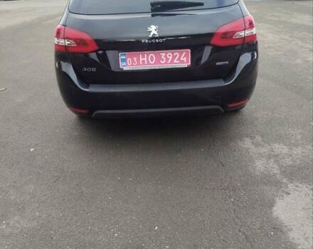 Черный Пежо 308, объемом двигателя 1.6 л и пробегом 178 тыс. км за 9950 $, фото 7 на Automoto.ua