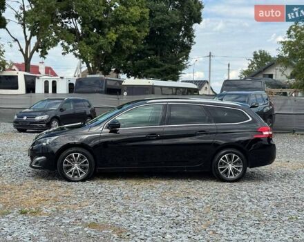 Черный Пежо 308, объемом двигателя 1.56 л и пробегом 221 тыс. км за 10750 $, фото 4 на Automoto.ua