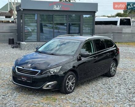 Черный Пежо 308, объемом двигателя 1.56 л и пробегом 221 тыс. км за 10750 $, фото 3 на Automoto.ua